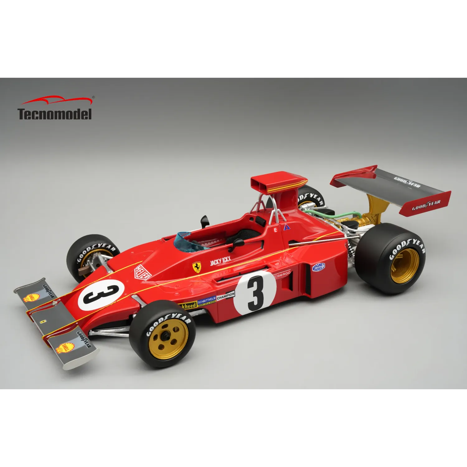 1:18 Tecnomodel - Ferrari 312B3-73 1973 Italy GP Jacky Ickx