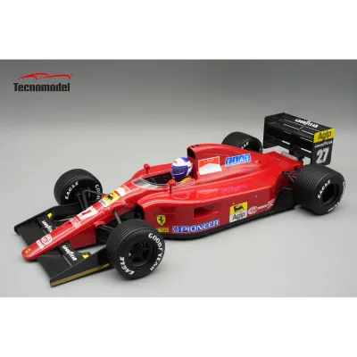 1:18 Tecnomodel - Ferrari 642 F1 1991 Imola GP Alain Prost Raining Tyres *with Driver Figure*
