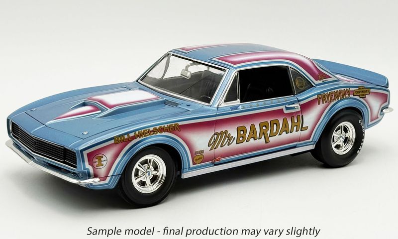 1:18 ACME - 1967 Chevrolet Camaro - Mr. Bardahl Drag 1:18 ACME - 1967 Chevrolet Camaro - Mr. Bardahl Drag