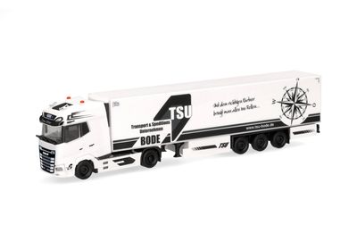 1:87 Herpa - DAF XG+ Kühlkoffer-Sattelzug 1:87 Herpa - DAF XG+ Kühlkoffer-Sattelzug "TSU Bode"
