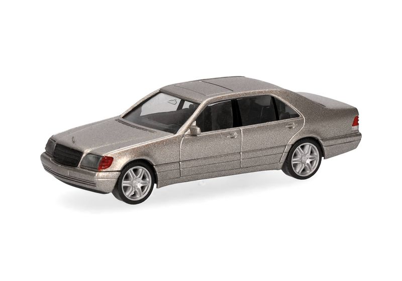1:87 Herpa - Mercedes-Benz 600 SEL V12 mit Brabus-Felgen, rauchsilber metallic 1:87 Herpa - Mercedes-Benz 600 SEL V12 mit Brabus-Felgen, rauchsilber metallic