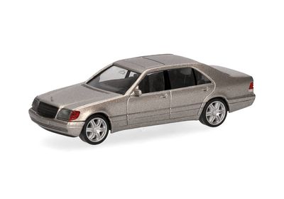 1:87 Herpa - Mercedes-Benz 600 SEL V12 mit Brabus-Felgen, rauchsilber metallic 1:87 Herpa - Mercedes-Benz 600 SEL V12 mit Brabus-Felgen, rauchsilber metallic
