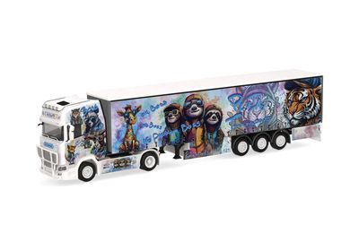 1:87 Herpa - Scania CS 20 HD Gardinenplanen-Sattelzug 1:87 Herpa - Scania CS 20 HD Gardinenplanen-Sattelzug "Pluta" (Polen)