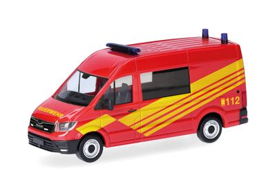 1:87 Herpa - MAN TGE Halbbus Hochdach 1:87 Herpa - MAN TGE Halbbus Hochdach "Feuerwehr"