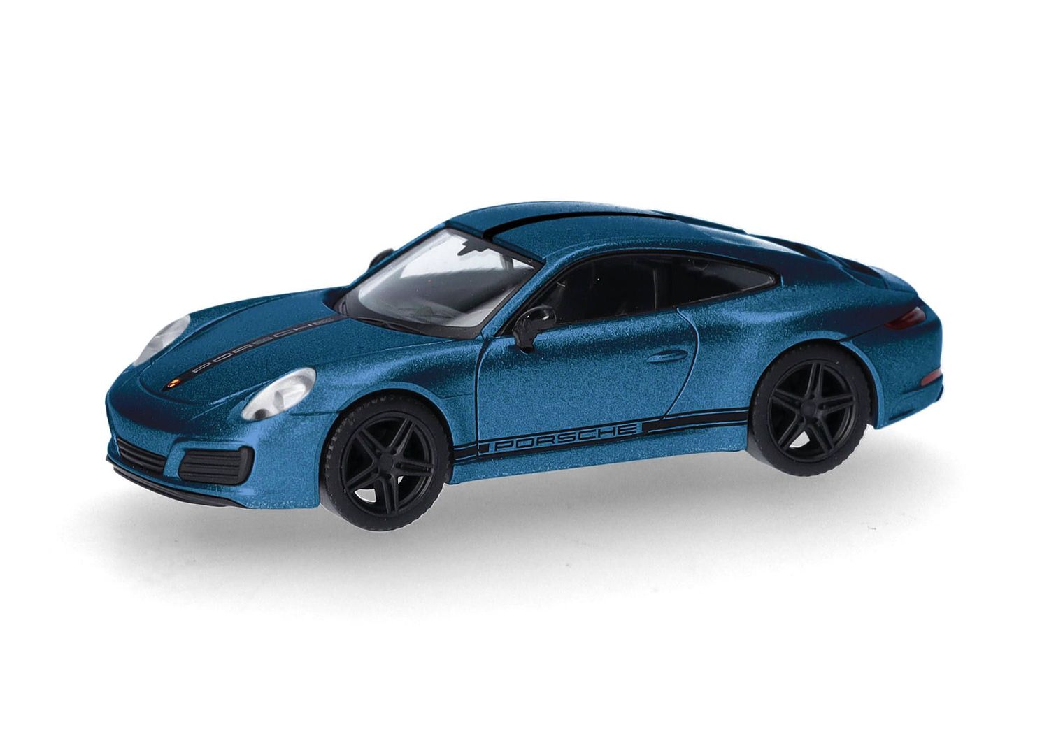 1:87 Herpa - Porsche 911 (991) Carrera 4 S, saphirblau