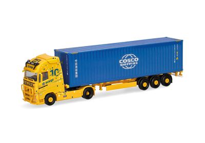 1:87 Herpa - Volvo FH GL XL 2020 Container-Sattelzug 1:87 Herpa - Volvo FH GL XL 2020 Container-Sattelzug "Acargo Meyer & Meyer / Cosco"