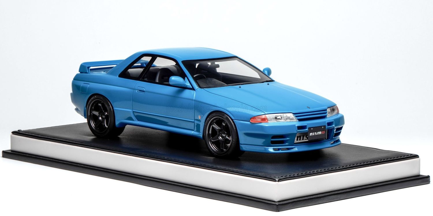 1:18 Motorhelix - 1989 Nissan Skyline GT-R (R32) Blue