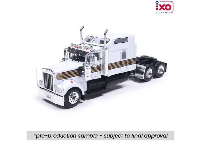 1:64 Ixo USA - Kenworth W900, white with comet