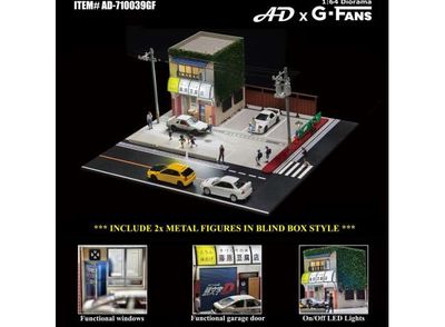 1:64 American Diorama - Tofu shop diorama diorama with LED lights *Other figures and vehicles Not Included!!* 1:64 American Diorama - Tofu shop diorama diorama with LED lights *Other figures and vehicles Not Included!!*