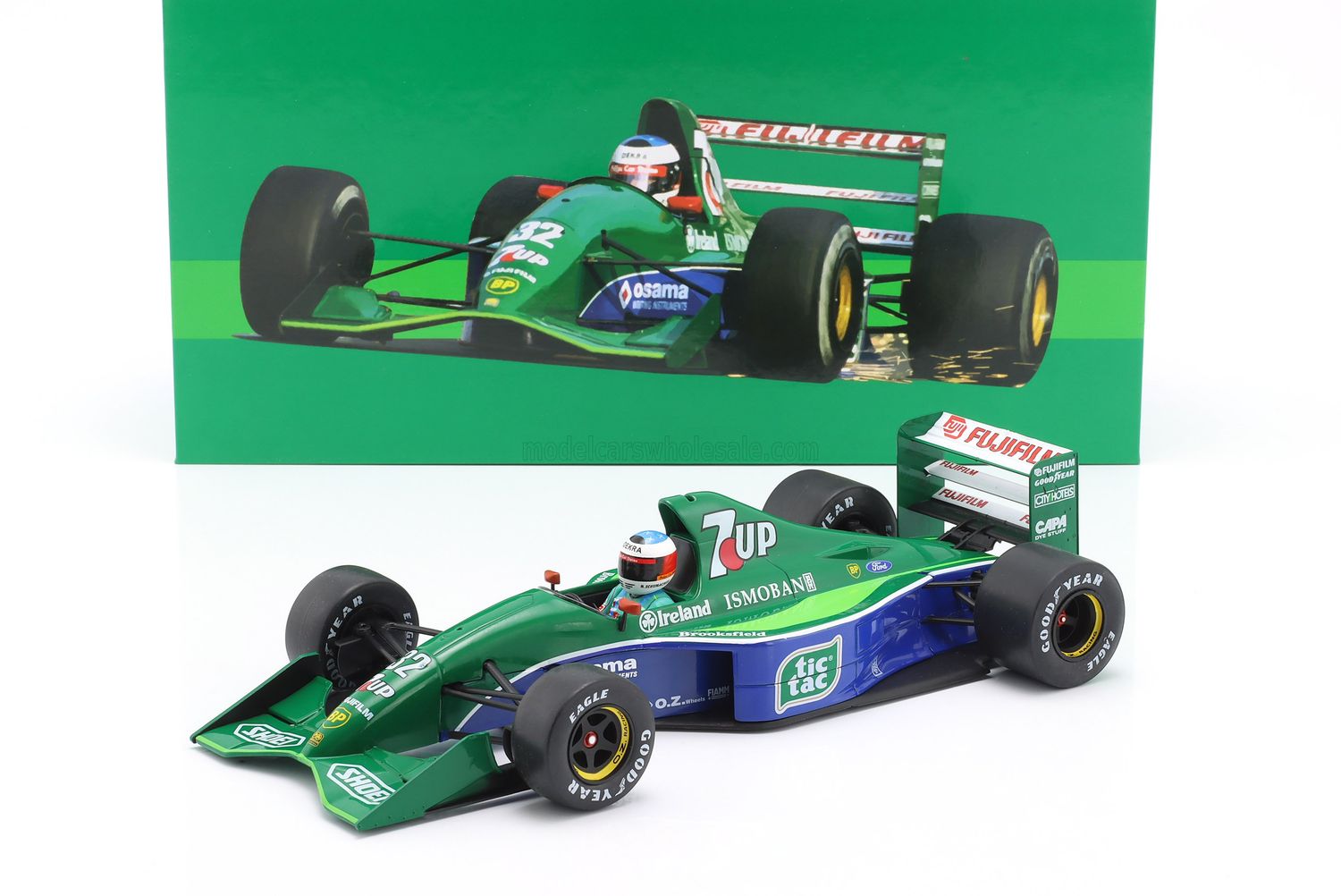 1:18 Werk83 - M. Schumacher Jordan 191 #32 1st GP Race Belgium GP Formula 1 1991