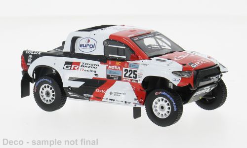 1:43 Ixo - Toyota GR DKR Hilux Evo T1+ #225 Rally Dakar 2023 H. Lategan - B. Cummings