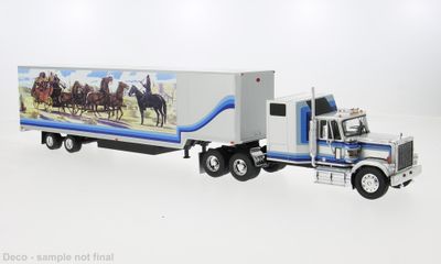1:43 Ixo - GMC General Koffer-SZ 1980 Weiß/Dekor