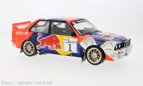 1:18 Ixo - BMW M3 (E30) #1 Legend Boucles de Spa 2025 T. Neuville - A. Cornet