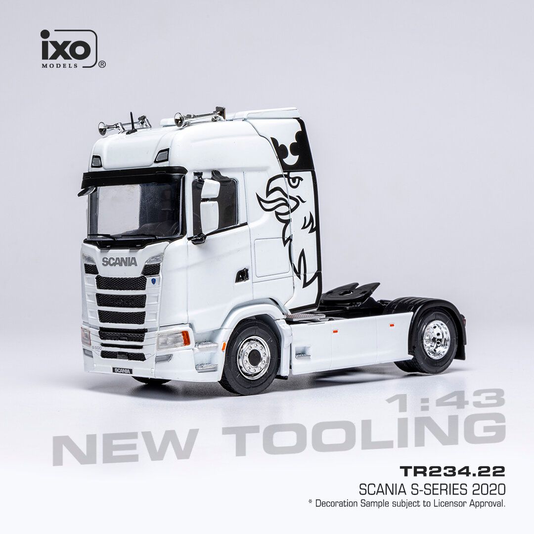 1:43 Ixo - Scania S-Series 2020 Weiss