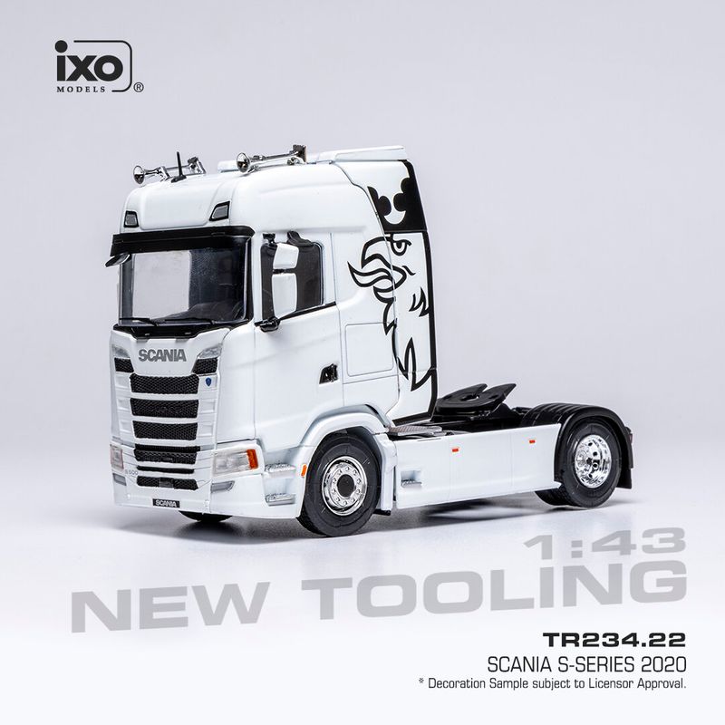 1:43 Ixo - Scania S-Series 2020 Weiss 1:43 Ixo - Scania S-Series 2020 Weiss