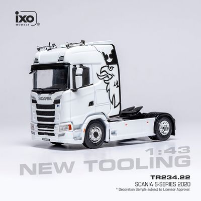 1:43 Ixo - Scania S-Series 2020 Weiss 1:43 Ixo - Scania S-Series 2020 Weiss