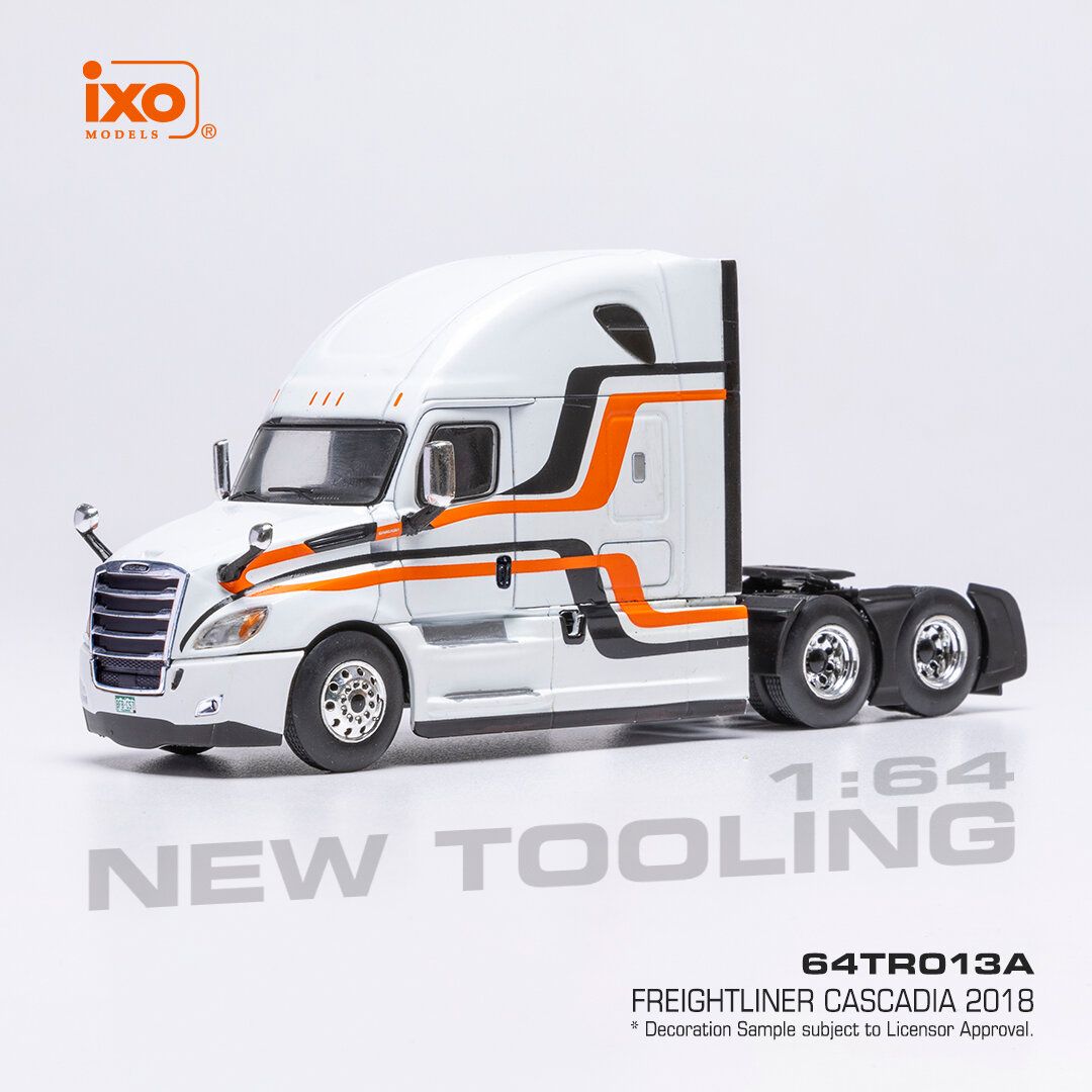 1:64 Ixo - 2018 Freightliner Cascadia Weiss