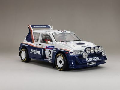 1:18 Sunstar - MG Metro 6R4 Rothmans Racing #2 British Midland Ulster Rallye J. McRae - I. Grindrod *Reproduktion* 1:18 Sunstar - MG Metro 6R4 Rothmans Racing #2 British Midland Ulster Rallye J. McRae - I. Grindrod *Reproduktion*