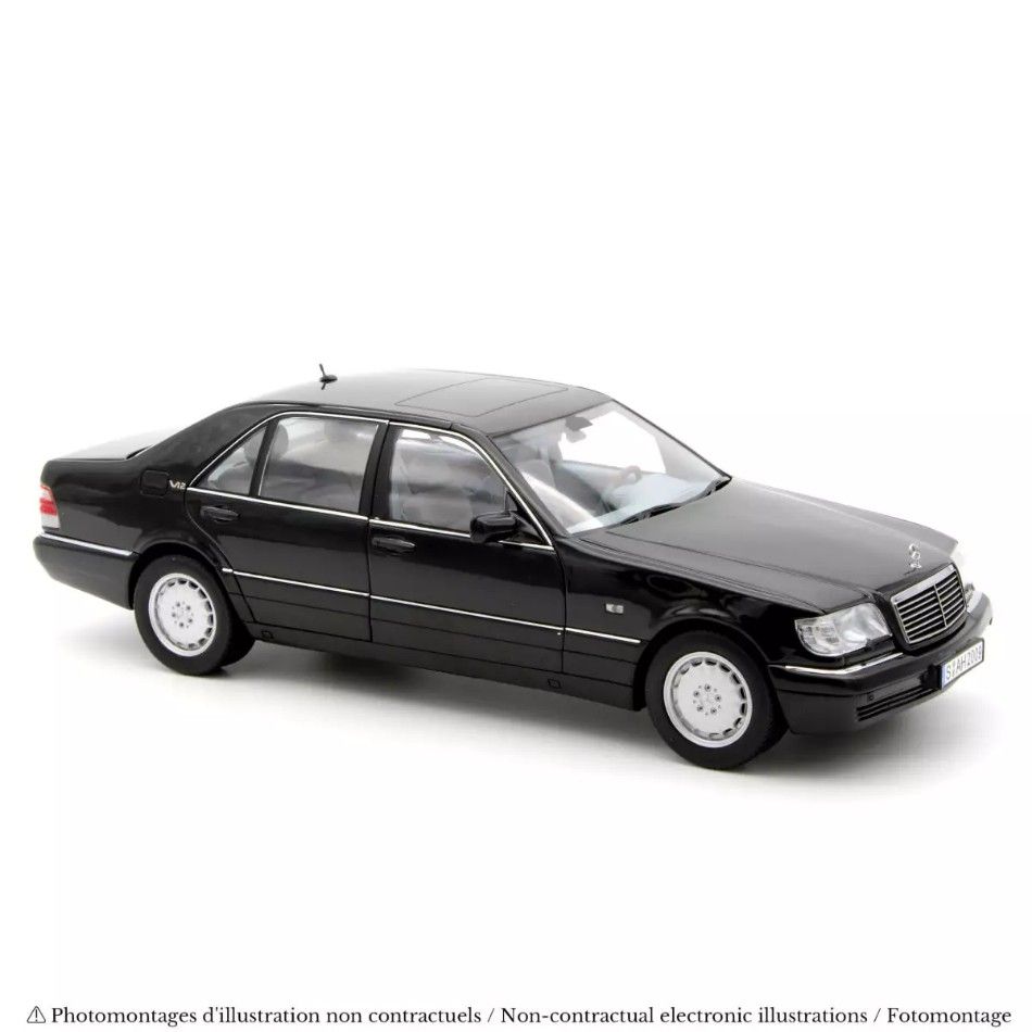 1:18 Norev - 1997 Mercedes S600 V12 Black