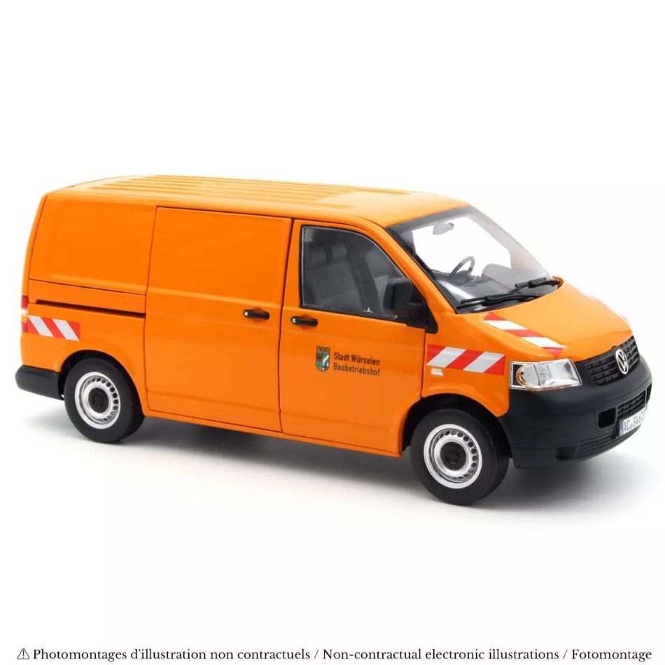 1:18 Norev - 2003 Volkswagen Transporter Kommunalfahrzeug