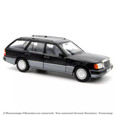 1:18 Norev - 1990 Mercedes 300D T-Modell Blueblack Metallic