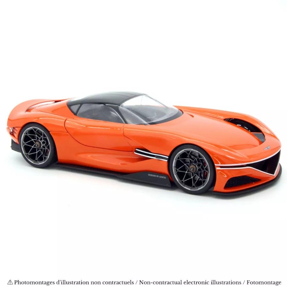 1:18 Norev - 2024 Genesis X Gran Berlinetta VGT Magma Orange