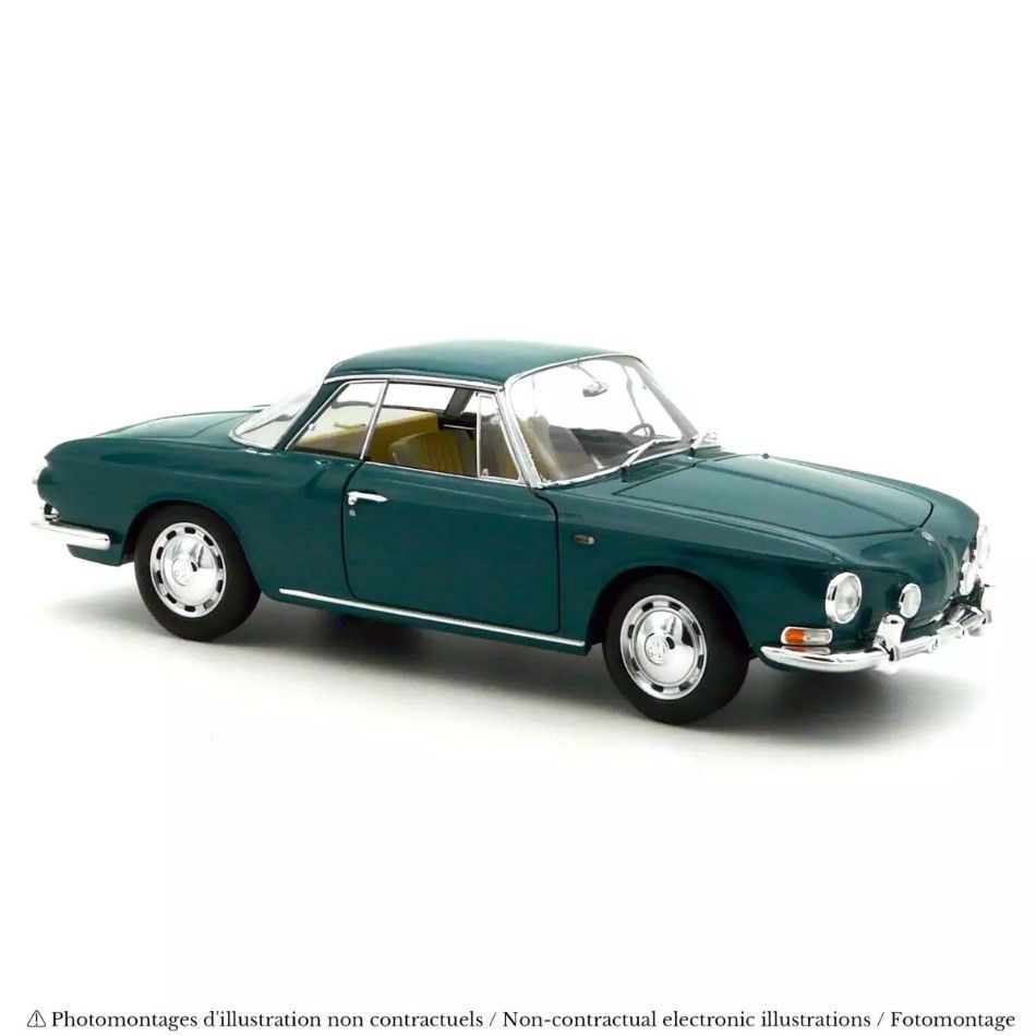 1:18 Norev - 1963 Volkswagen Karmann Ghia 1500 Green