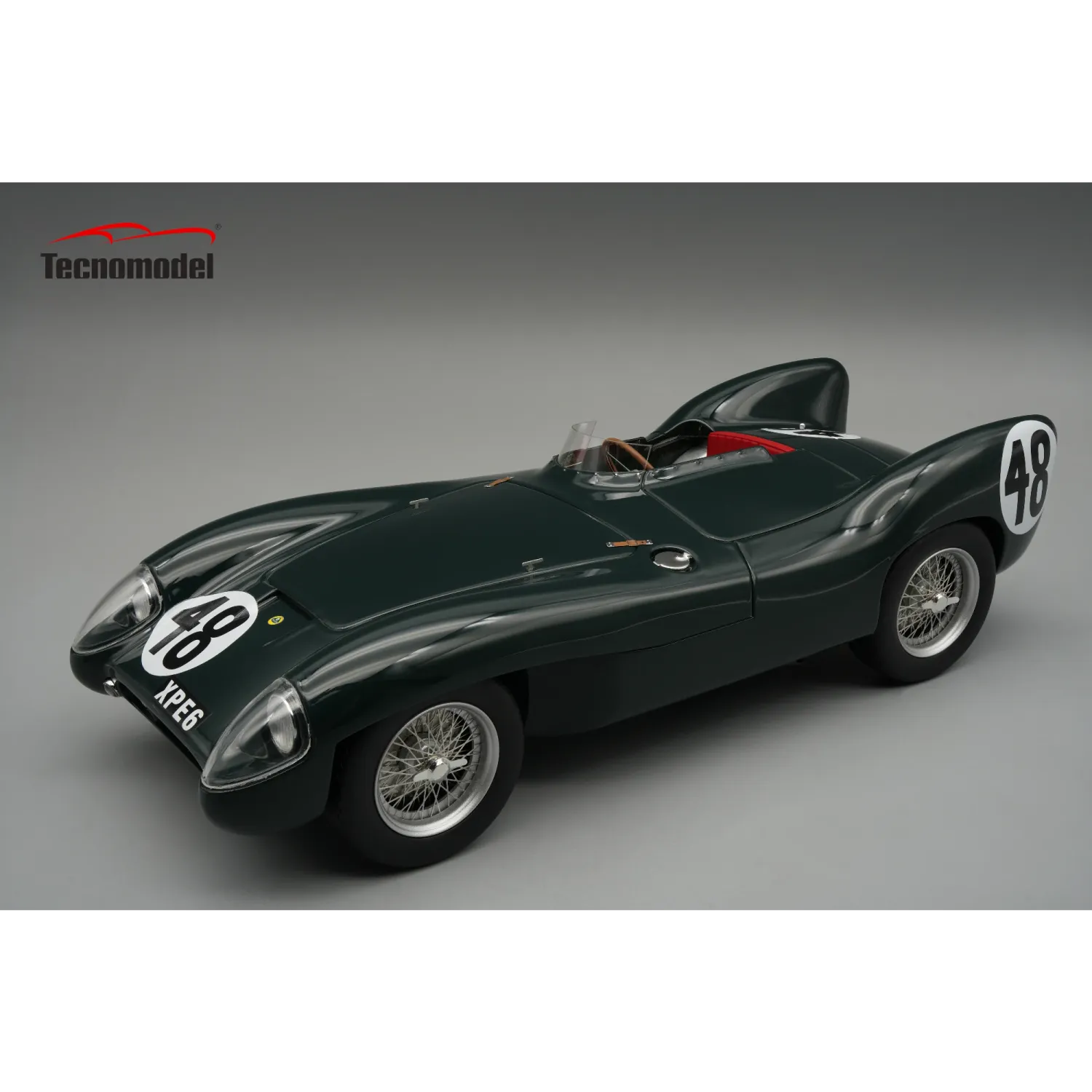 1:18 Tecnomodel - Lotus Mark IX #48 24h LE Mans 1955 C.Chapman - R.Flockart