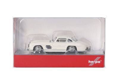 1:87 Herpa - Mercedes-Benz 300 SL Flügeltürer, weiß