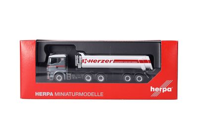 1:87 Herpa - MAN TGS TN Kipp-Sattelzug "Herzer" (Österreich)