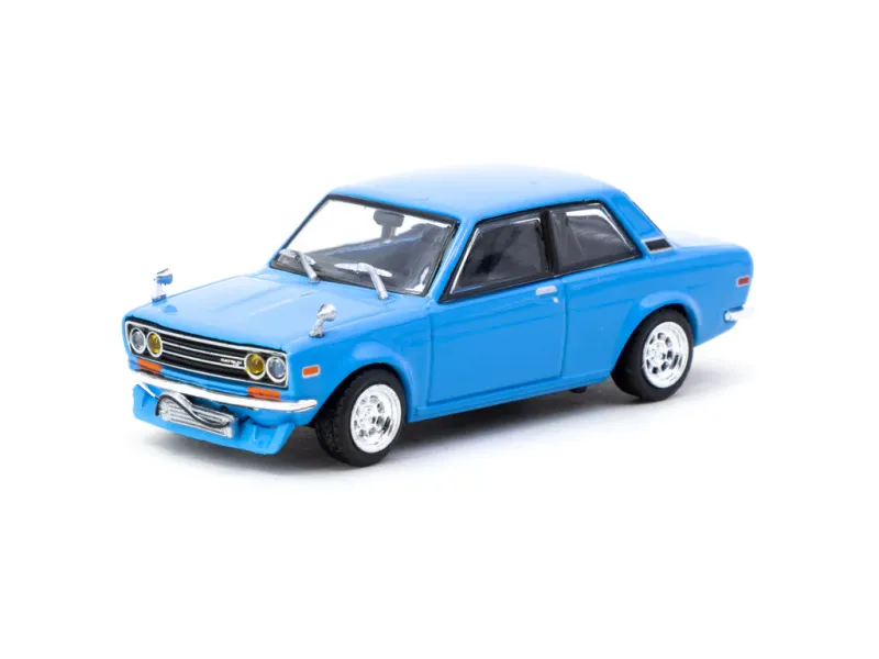 1:64 Tarmac - Datsun 510, light blue 1:64 Tarmac - Datsun 510, light blue