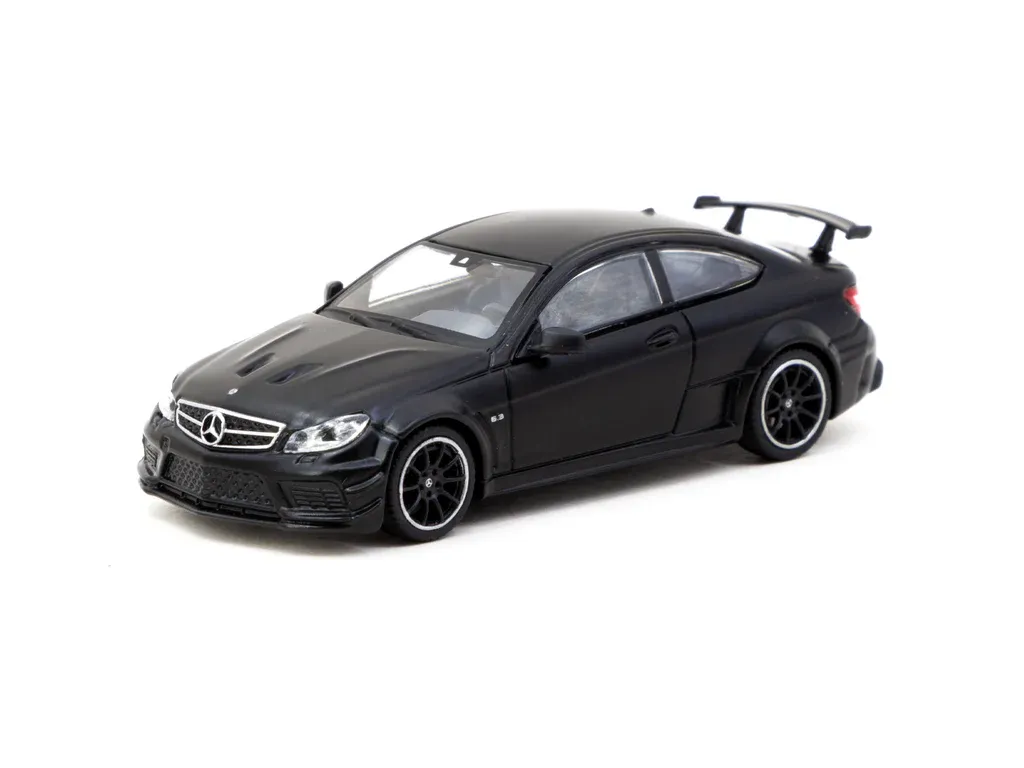 1:64 Tarmac - Mercedes-Benz C 63 AMG Coupe Black Serie, matte black