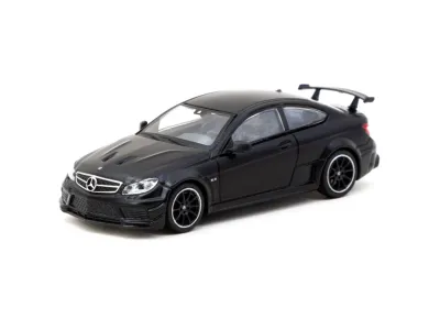 1:64 Tarmac - Mercedes-Benz C 63 AMG Coupe Black Serie, matte black 1:64 Tarmac - Mercedes-Benz C 63 AMG Coupe Black Serie, matte black