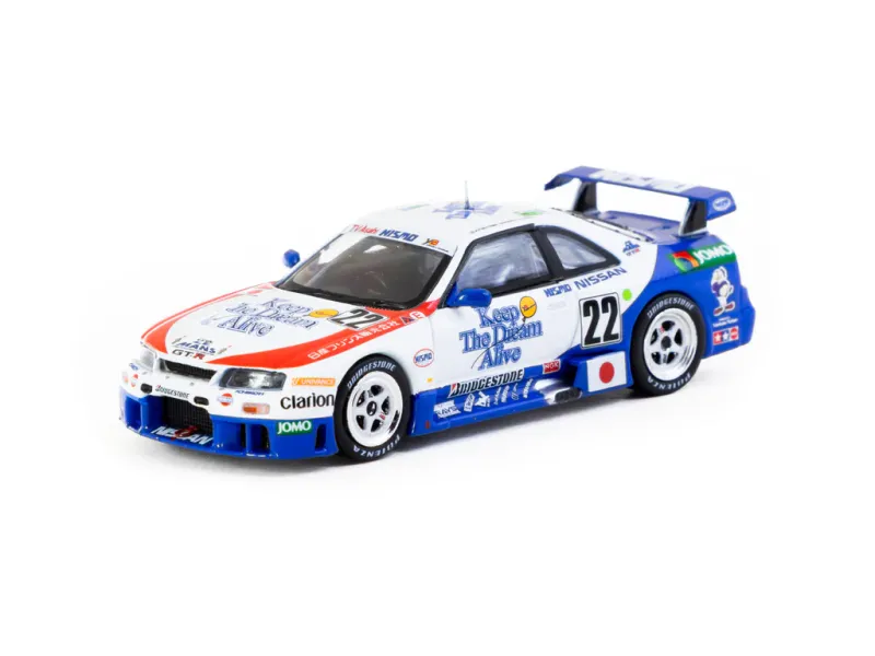 1:64 Tarmac - 1995 Nissan Nismo GT-RML #22 H. Fukuyama/M. Kondo/S. Kasuya 24h of Le Mans 1:64 Tarmac - 1995 Nissan Nismo GT-RML #22 H. Fukuyama/M. Kondo/S. Kasuya 24h of Le Mans