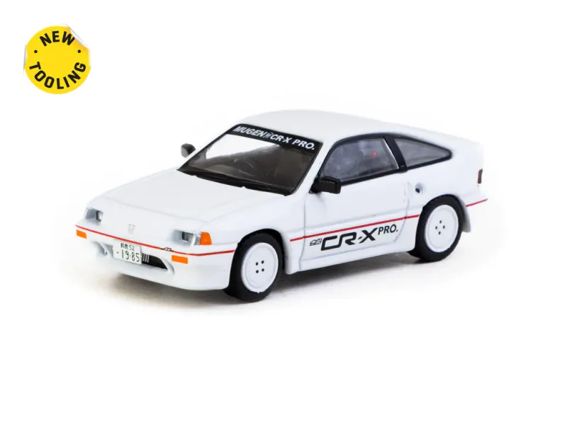 1:64 Tarmac - Honda Ballade Sports MUGEN CR-X PRO, white 1:64 Tarmac - Honda Ballade Sports MUGEN CR-X PRO, white