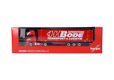1:87 Herpa - Volvo FH GL XL Electric 45ft Container-Sattelzug 1:87 Herpa - Volvo FH GL XL Electric 45ft Container-Sattelzug "HH Bode"