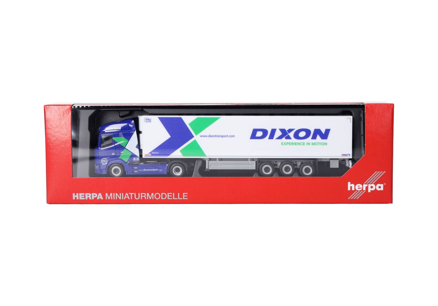 1:87 Herpa - DAF XG Kühlkoffer-Sattelzug "Dixon"