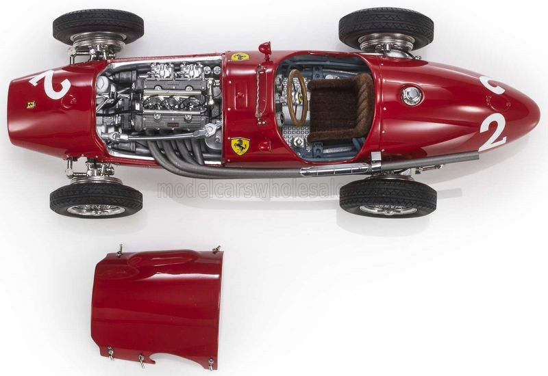 1:12 GP Replicas - Ferrari F1 500 F2 Scuderia Ferrari #2 Winnner Germany GP 1953 G. Farina 1:12 GP Replicas - Ferrari F1 500 F2 Scuderia Ferrari #2 Winnner Germany GP 1953 G. Farina