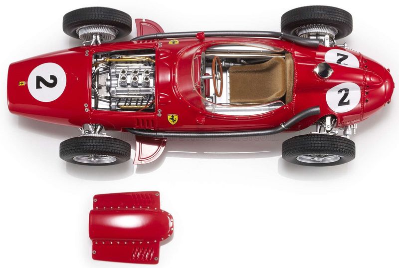 1:12 GP Replicas - Ferrari F1 Dino 246 Suceria Ferrari #2 World Champion 2nd British GP 1958 M. Hawthorn 1:12 GP Replicas - Ferrari F1 Dino 246 Suceria Ferrari #2 World Champion 2nd British GP 1958 M. Hawthorn