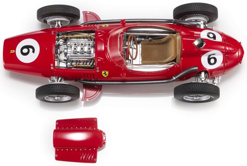 1:12 GP Replicas - Ferrari F1 Dino 246 Suceria Ferrari #6 3rd French GP 1958 W. Von Trips 1:12 GP Replicas - Ferrari F1 Dino 246 Suceria Ferrari #6 3rd French GP 1958 W. Von Trips