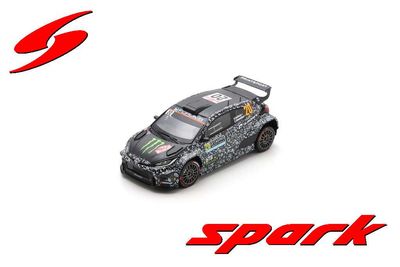 1:43 Spark - TOYOTA GR Yaris Rally 2 No.20 Printsport Racing Team Rally Monte Carlo 2025 O. Solberg - E. Edmondson