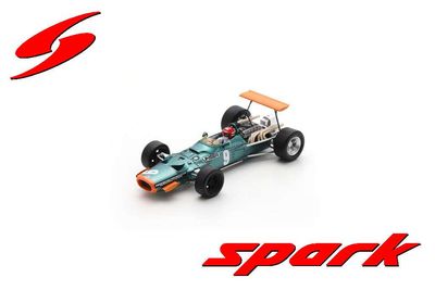1:43 Spark - BRM P138 No.9 US GP 1968 Bobby Unser 1:43 Spark - BRM P138 No.9 US GP 1968 Bobby Unser