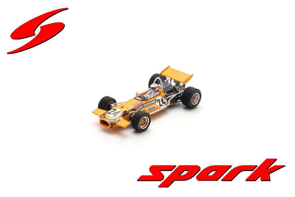 1:43 Spark - Brabham BT26A No.24 South Africa GP 1970 Peter de Klerk