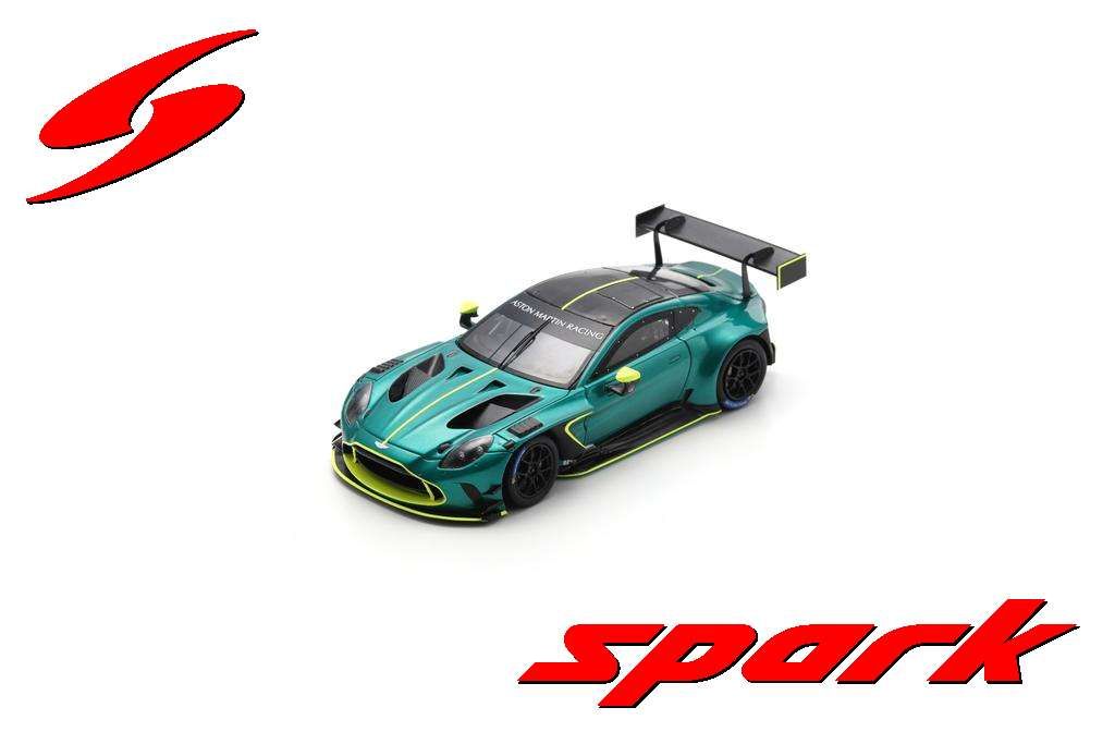1:43 Spark - Aston Martin Vantage AMR GT3 EVO - Presentation 2024 Green