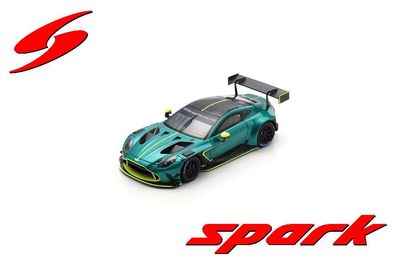 1:43 Spark - Aston Martin Vantage AMR GT3 EVO - Presentation 2024 Green 1:43 Spark - Aston Martin Vantage AMR GT3 EVO - Presentation 2024 Green