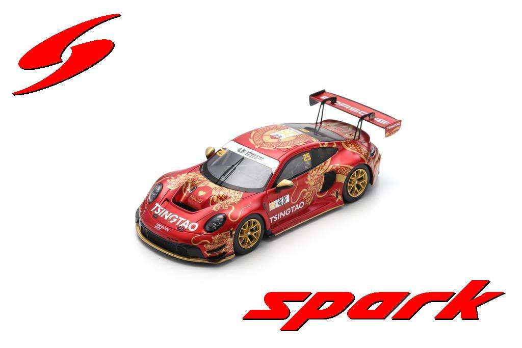 1:43 Spark - Porsche 911 GT3 R (992) No.25 Absolute Racing 5th FIA GT World Cup Macau 2024 Laurens Vanthoor