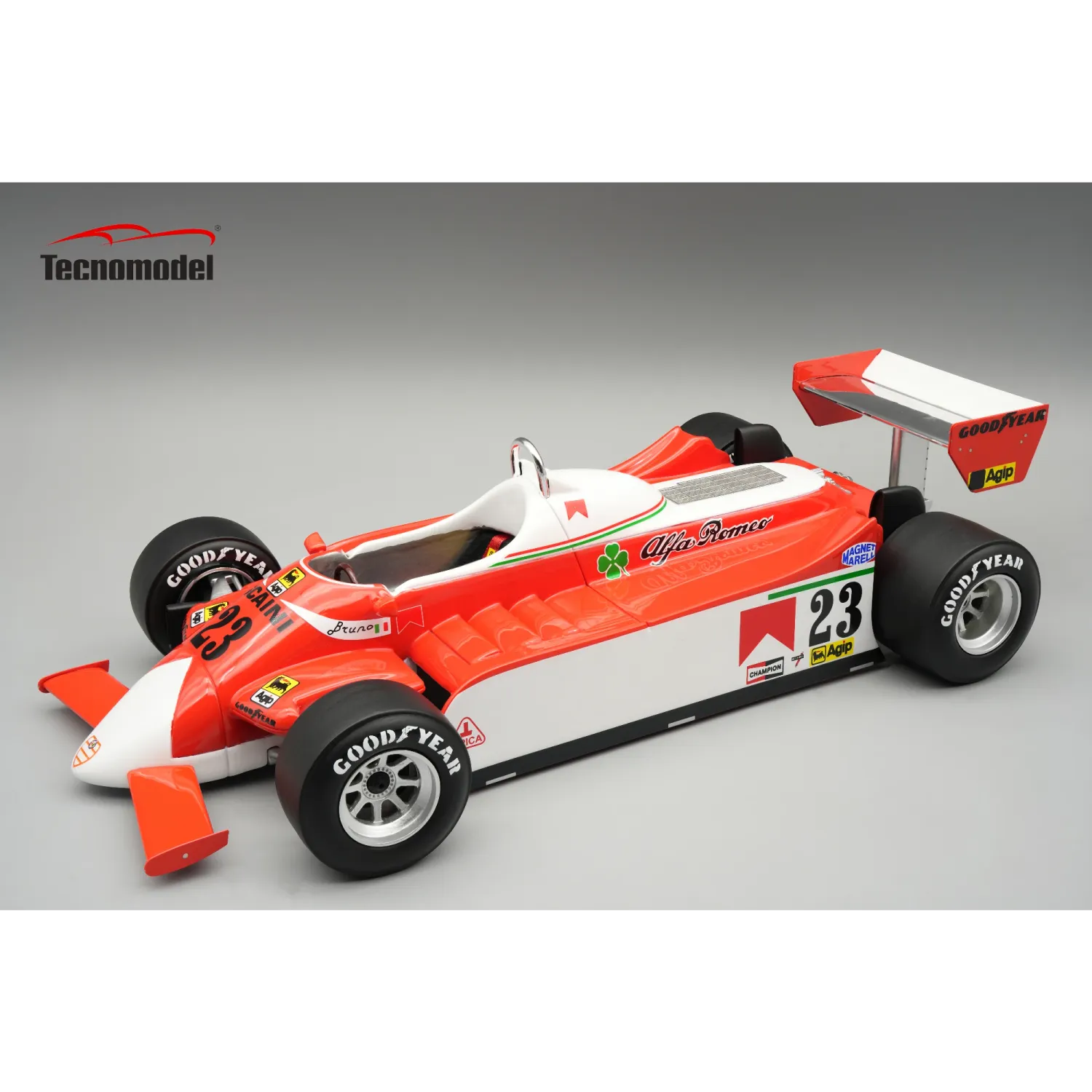 1:18 Tecnomodel - Alfa Romeo 179 1980 Monaco GP B. Giacomelli