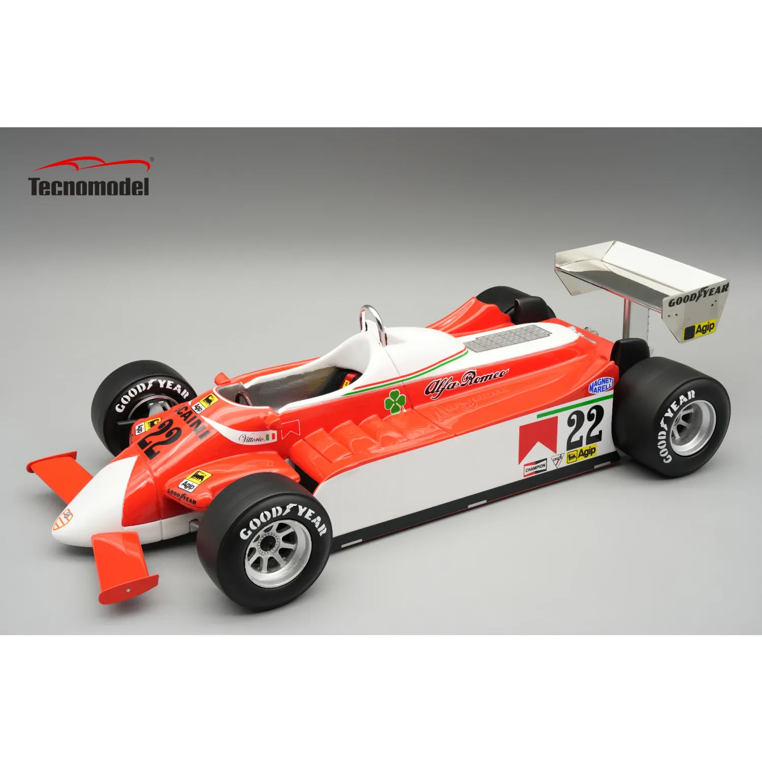 1:18 Tecnomodel - Alfa Romeo 179 1980 Olanda GP Vittorio Brambilla