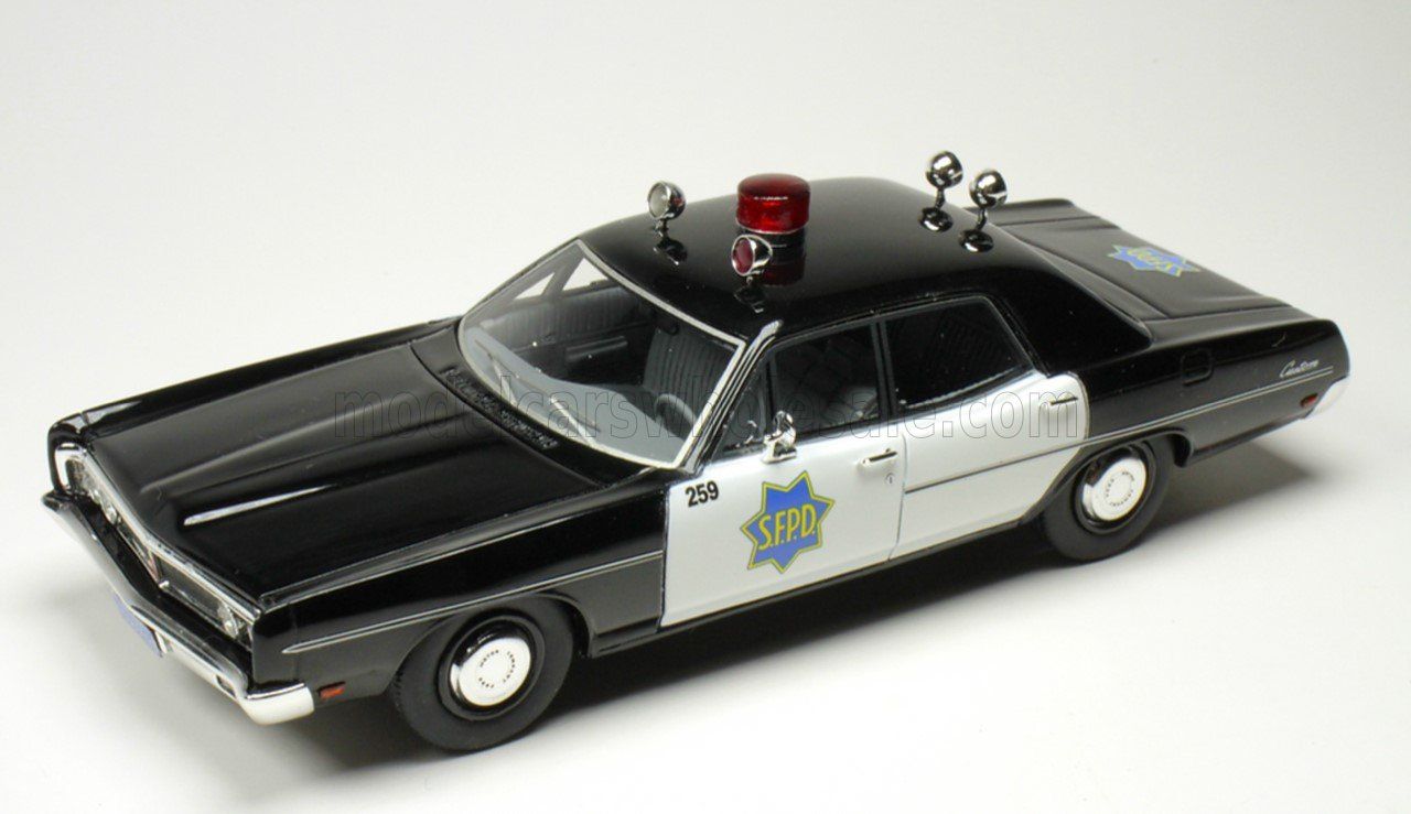 1:43 Gladvarg - 1970 Ford Galaxie SFPD San Francisco Police Department