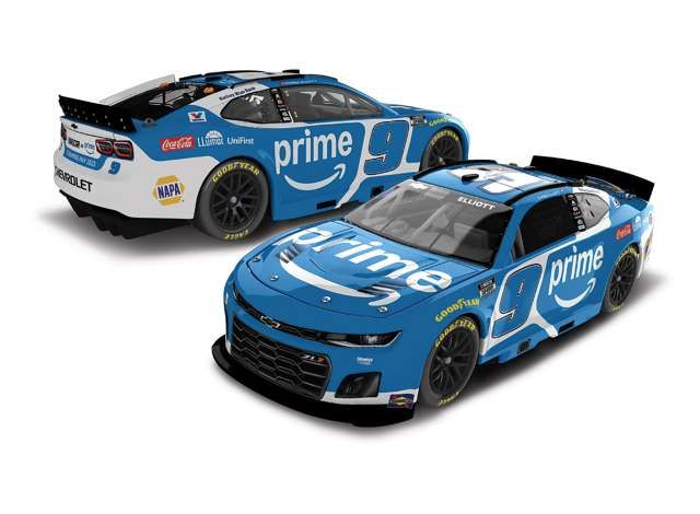 1:64 Action Racing Collectibles - 2025 Chevrolet #9 Chase Elliott *Amazon Prime* 1:64 Action Racing Collectibles - 2025 Chevrolet #9 Chase Elliott *Amazon Prime*